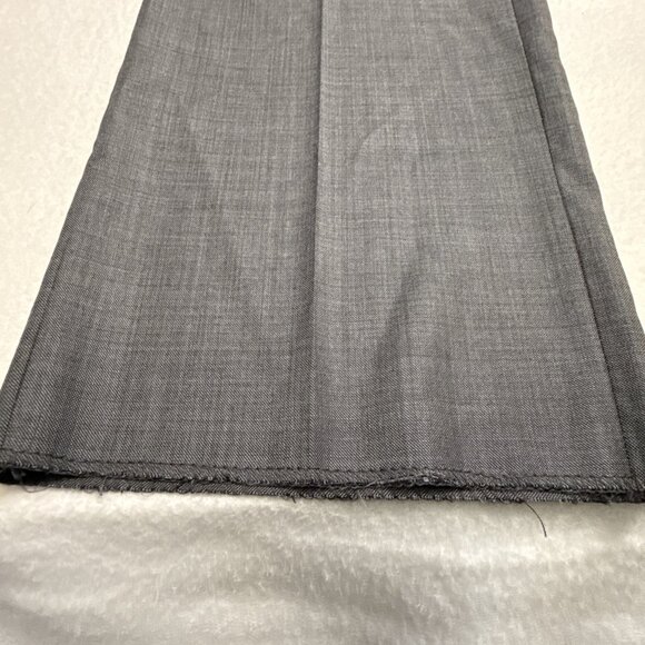 Peter Millar 100% Wool Dress Pants SB Flynn 50R 44W Flat Front Gray NWT $845.00 - Picture 2 of 8
